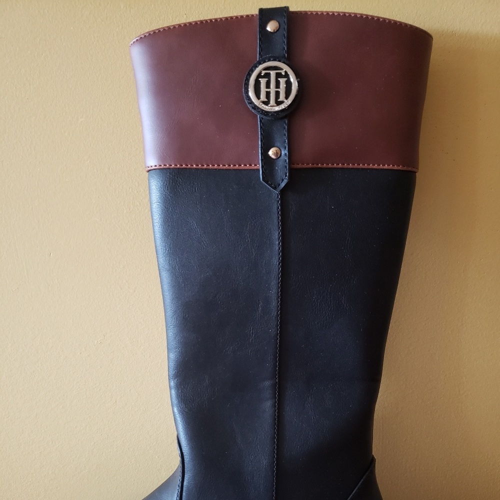 Kids Tommy Hilfiger riding boots